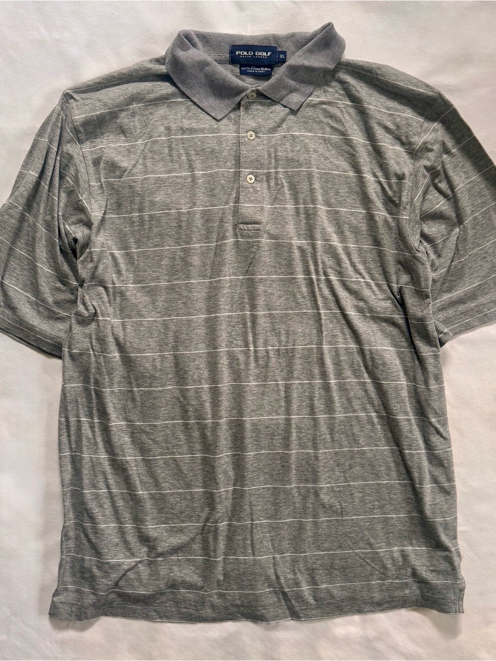Ralph Lauren Polo Golf Gray Striped XL